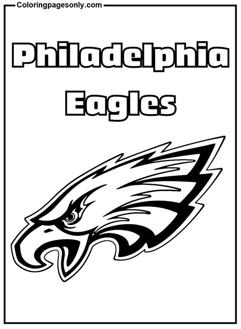 Philadelphia Eagles Printable Coloring Pages