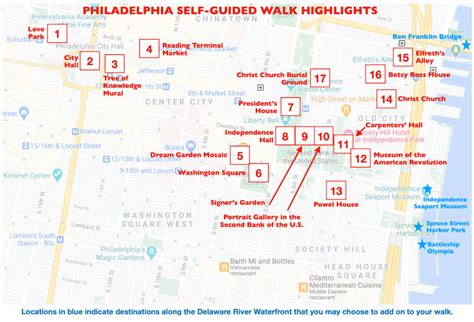 Philadelphia Walking Tour Tips