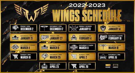 Here's the 20192020 Philadelphia Wings Schedule Crossing Broad