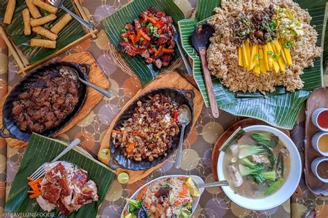 Philippine Lunch Spread