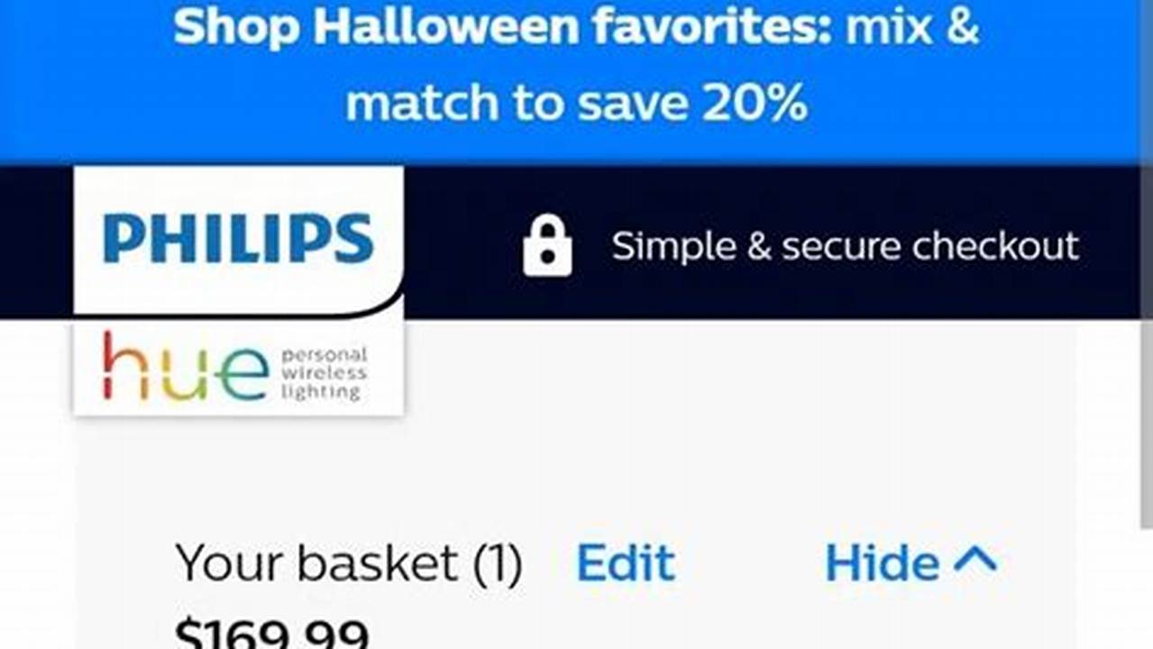 Philips Hue Promo Code 2024