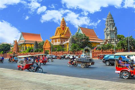 Phnom Penh City Scape Kamboja