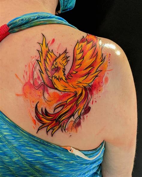 Top 73+ Best Phoenix Rising Tattoo Ideas [2021