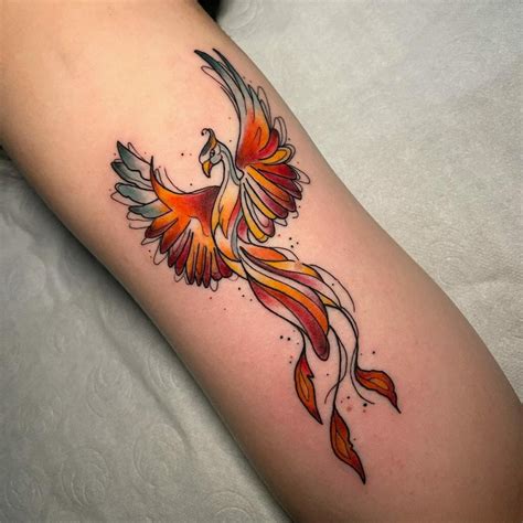 Phoenix Bird Tattoo