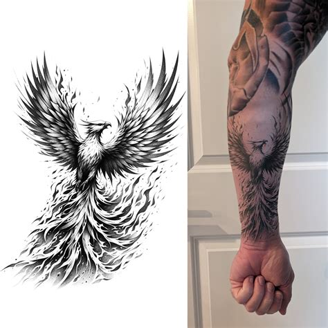 Phoenix Forearm Tattoo