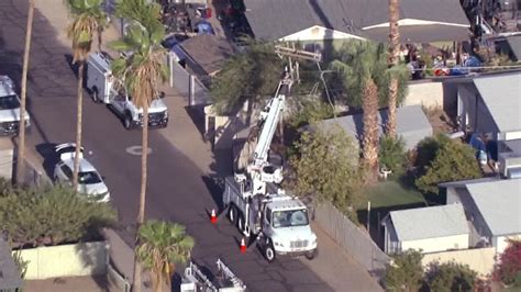 Phoenix Motorcycle Accident Causes Power Outage
