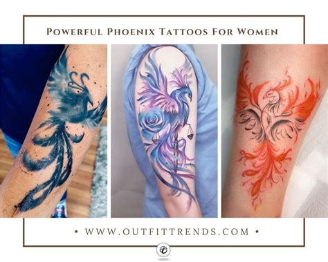 Phoenix Tattoo Designs For Females