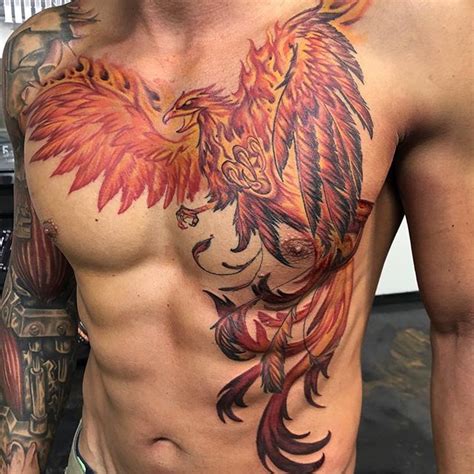 Phoenix Tattoo Designs For Men