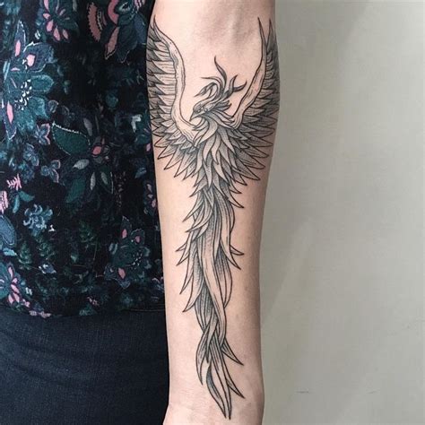 Phoenix Tattoo Forearm