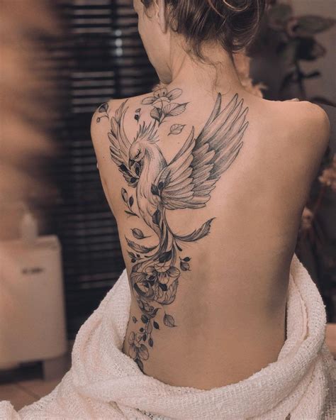 Phoenix Tattoos For Females