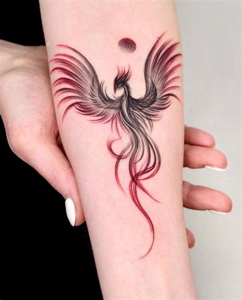 Phoenix Tattoos For Ladies