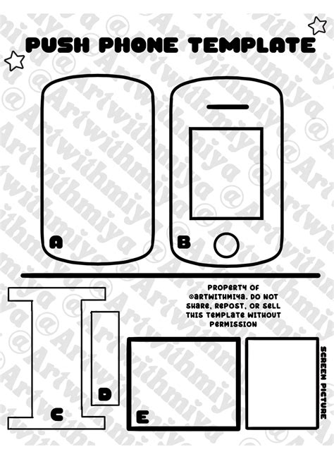 Phone Paper Template
