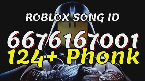 Phonk Roblox Song IDs - YouTube