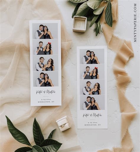 Photo Booth Wedding Templates