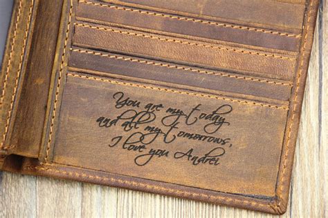Photo Engraved Wallet