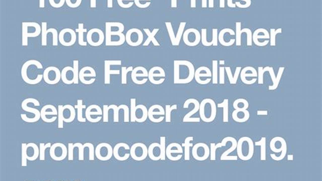 Photobox Offer Code 2024 Offer Code