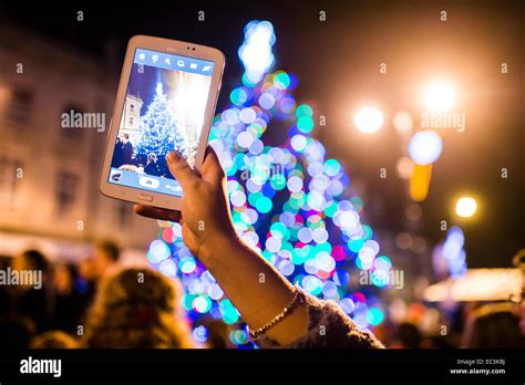 Photographing Christmas lights