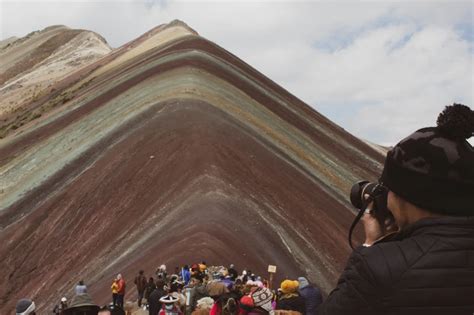Photographing Rainbow Mountain