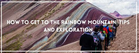 Photographing Rainbow Mountain Tips