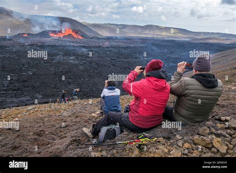 Photographing Volcano