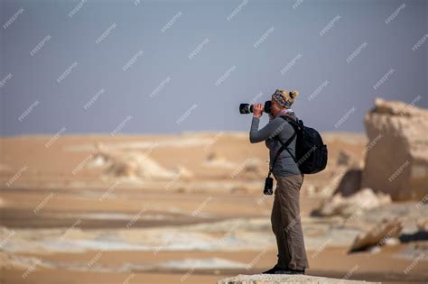 Photographing desert