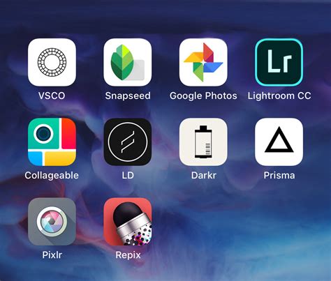 Photography Apps for iPhone