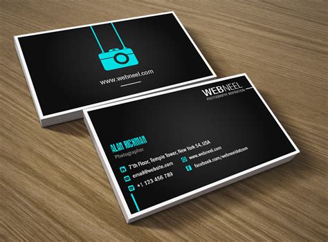 Photography Business Card Templates Free Download