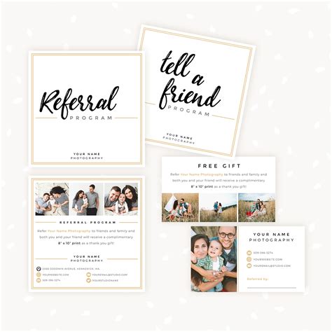 Photography Referral Card Templates: A Must-Have For Photographers In 2023