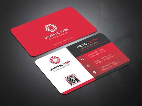 Professional Business Card Psd Free Download throughout