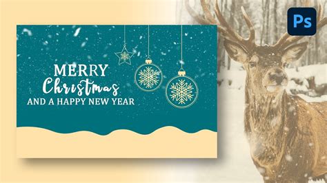 Photoshop Christmas Cards Tutorials