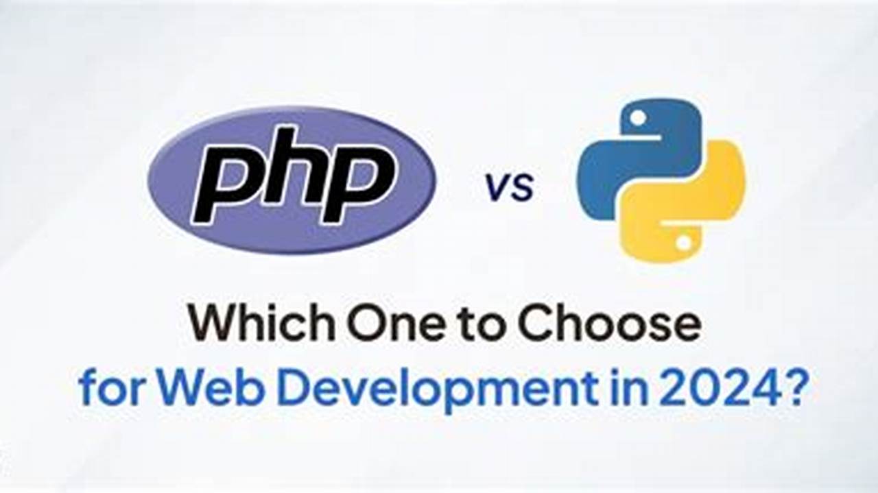 Php Vs Python 2024