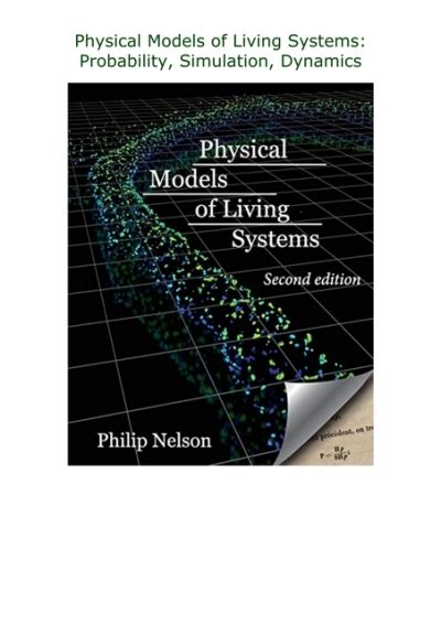 Physical Models Of Living Systems: Probability Simulation Dynamics