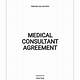 Physician Consulting Agreement Template