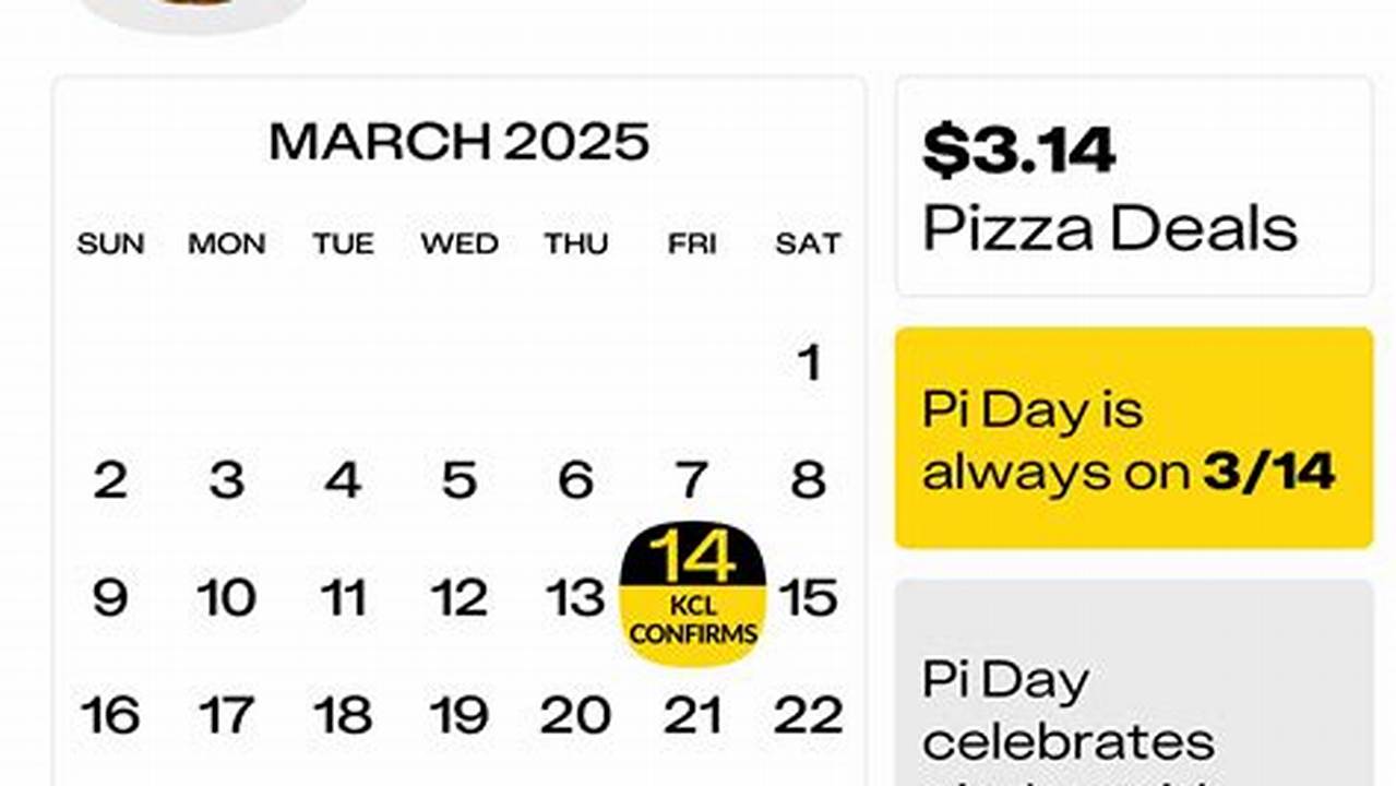 Pi Day Discounts 2025