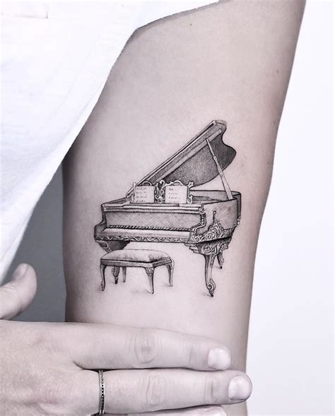 Piano Tattoo Designs