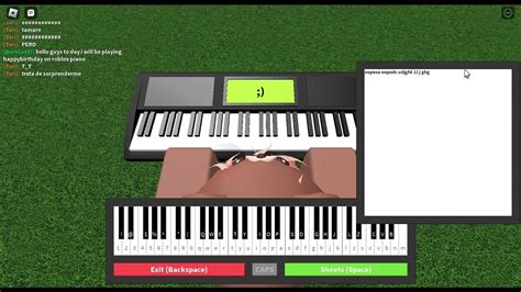 Piano Keyboard v1.1 - Roblox