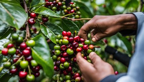 Picking Coffee Beans