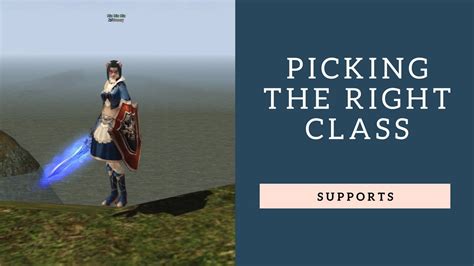 Picking The Right Class is Key!