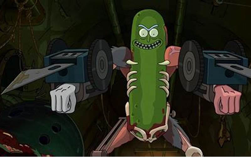 Pickle Rick In Lab