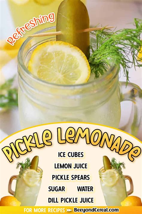 Pickle Lemonade Recipe