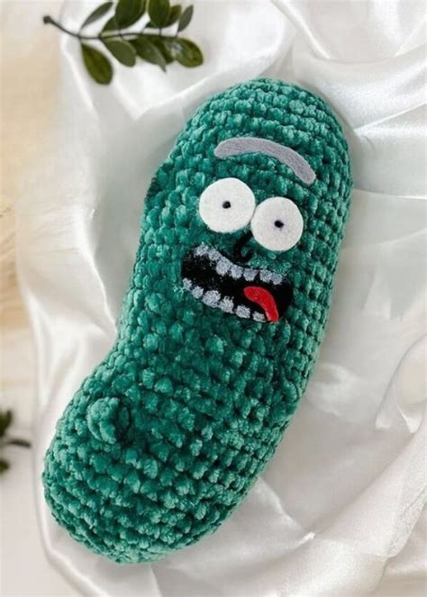 Pickle Rick Crochet