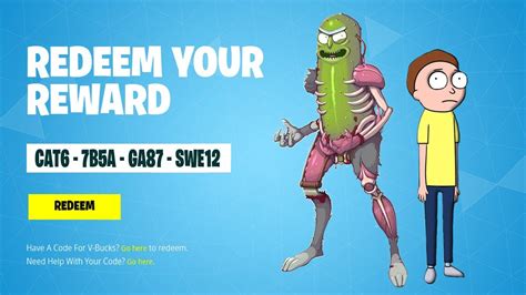 Unleash the Power of Pickle Rick with the Epic Fortnite Skin - A Must-Have for Every Fan!