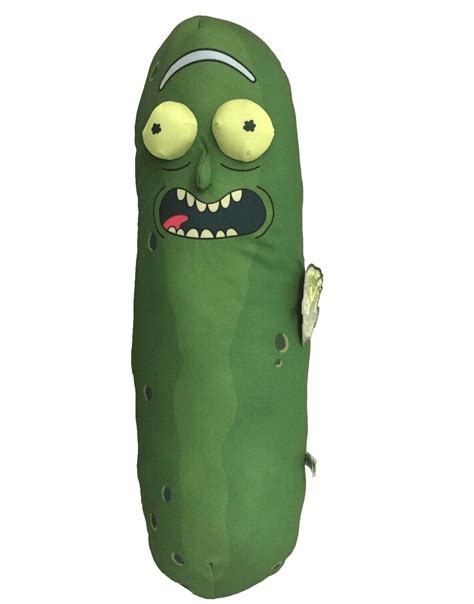 Get Your Hands on the Adorable Pickle Rick Stuffed Animal - The Perfect Addition to Your Collection!