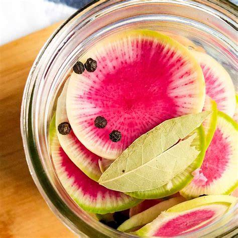 Pickled Watermelon Radish - Chefinoz