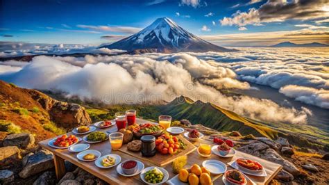 Picnic with Volcano Views