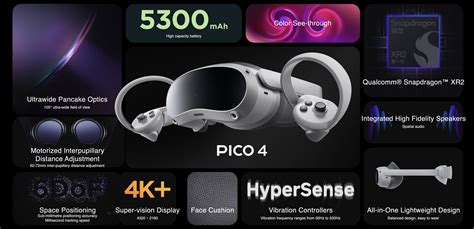 Pico 4 VR headset specs overview