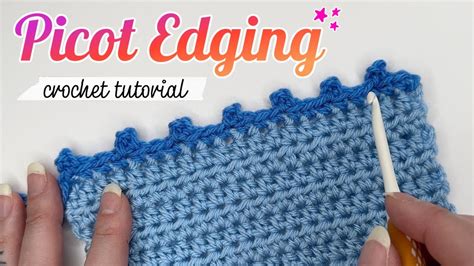 Picot Crochet Edge
