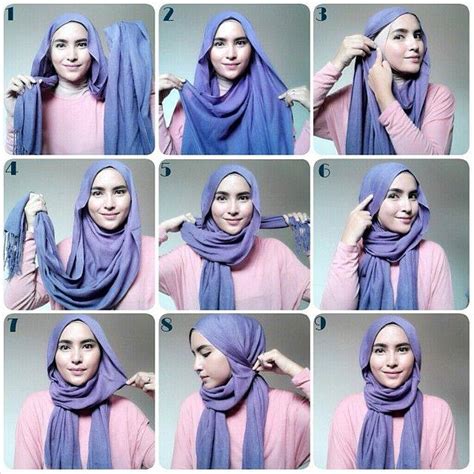 Pics Of Hijab Styles Step By Step