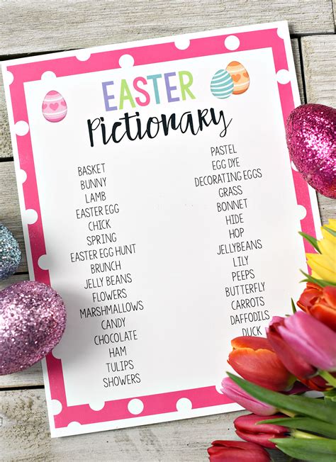 Pictionary Easter
