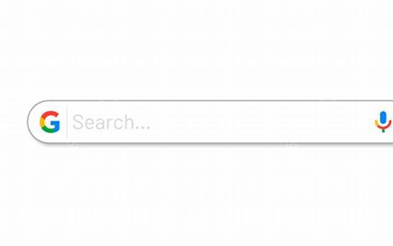 Picture Of Google Search Bar